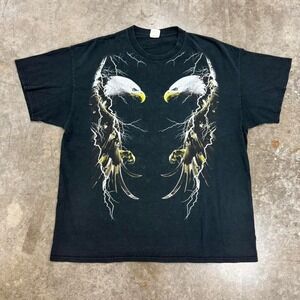 Vintage Eagle Lightning Nature tee Size‎ XL